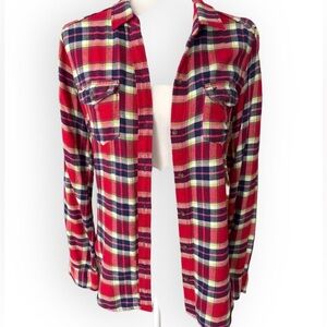 Abercrombie & Fitch Lightweight Flannel Shirt Size M